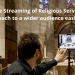Live Streaming of Religious Services